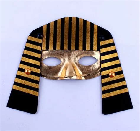 Buy Ancient Egyptian Pharaoh Mask For Adults Masquerade Masks Halloween Cosplay