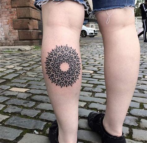 40 Mesmerizing Dotwork Mandala Tattoo Designs Tattooblend