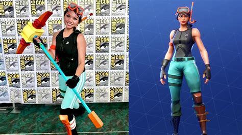 Fortnite Skins In Real Life Part 1 Youtube