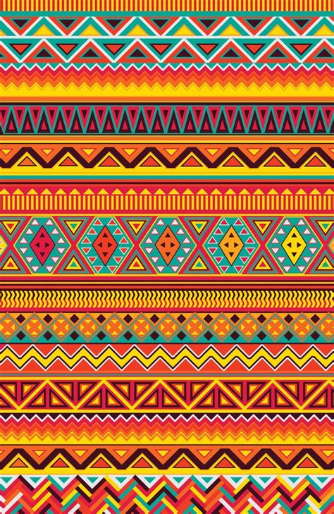Navajo Aztec Pattern Aztec Tribal Native Wallpaper Background