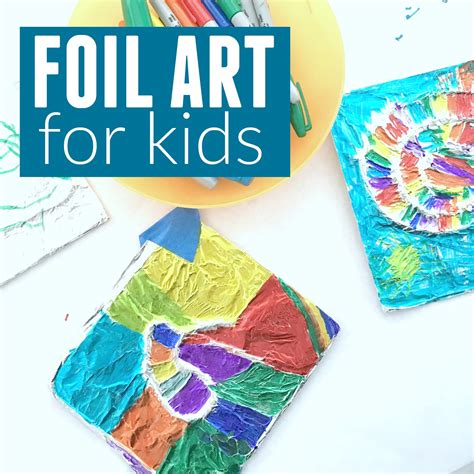 Toddler Approved Foil Art For Kids