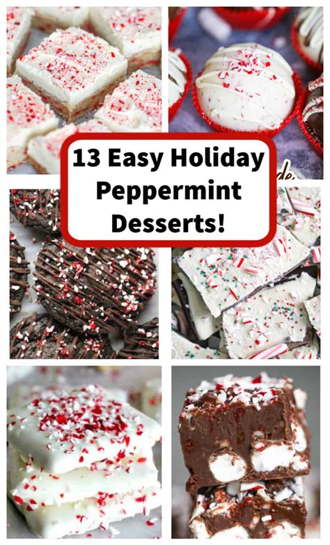 Peppermint Desserts For The Holidays The Baking Chocolatess