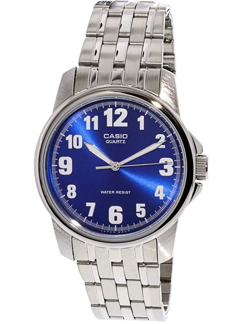 Casio Mens Mtp1216a 2b Silver Metal Quartz Dress Watch