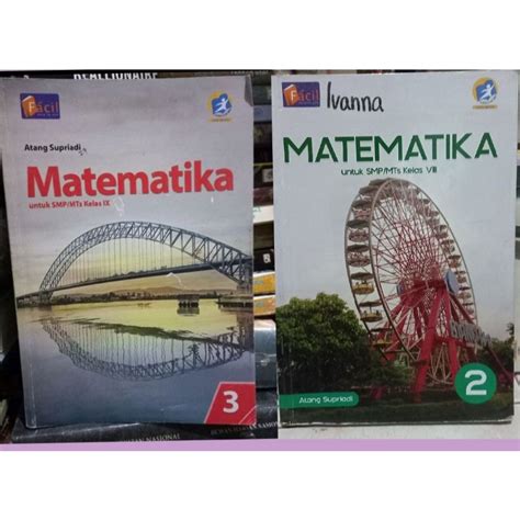 Jual Buku Bekas Matematika Smp Kelas 2 Dan 3 Facil Shopee Indonesia