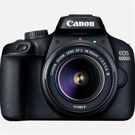 Canon Eos 4000d Obiettivo Ef S 18 55mm Iii In Fotocamere Wifi — Canon