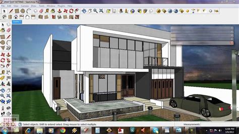 Vray For Sketchup Exterior Rendering Tutorial Pdf Davebrow