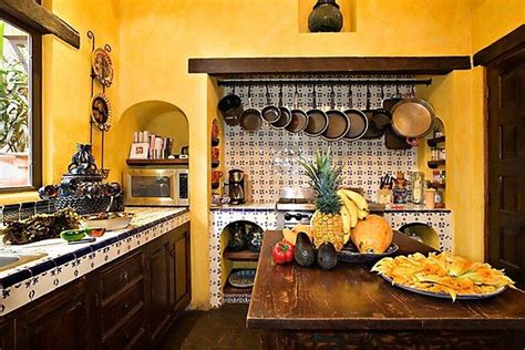 Colorful Kitchen Decorating With Mexican Style Mexican Style Kitchens