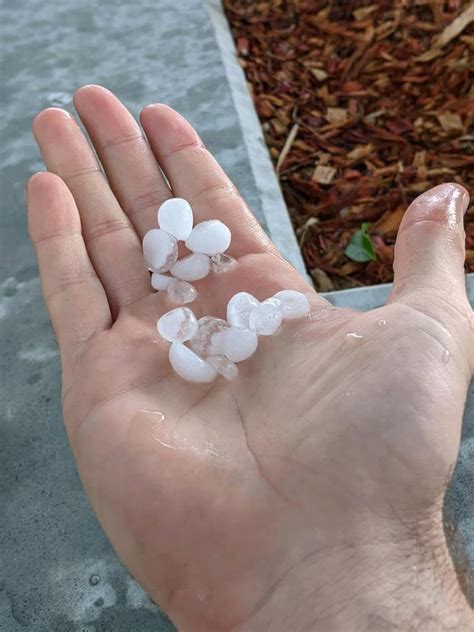 Brisbane Weather Hail Wild Storm Smashes Southeast Queensland Daily
