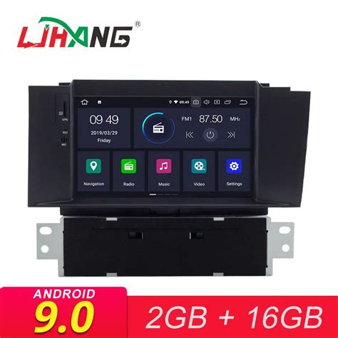 LJHANG Android Car DVD Player For Citroen C C L DS Din