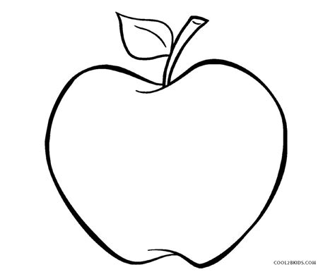 Dibujo Para Colorear De Manzana Dibujos Para Colorear De Frutas Porn