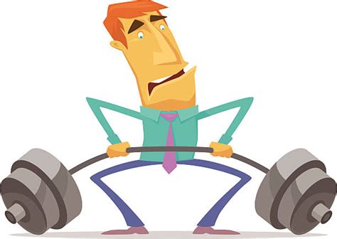 Cartoon Of The Weakness Illustrations Royalty Free Vector Graphics