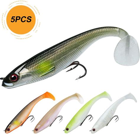 Truscend Fishing Lures Paddle Tail Swimbaits Fishoholic