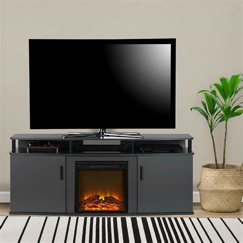 Tv Stand Media Fireplace Electric Heater For Tvs