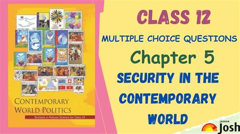 Security In The Contemporary World Class 12 Mcqs Cbse Political