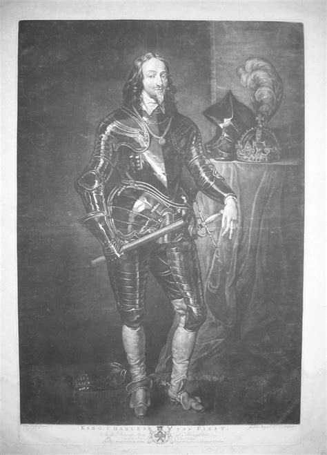 King Charles The First Michael Finney Antique Prints