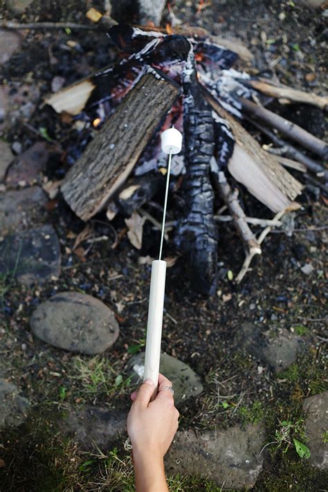 Diy Campfire Roasting Sticks The Merrythought