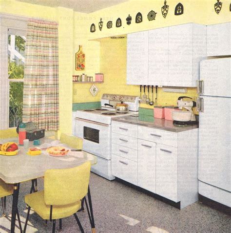 195 Best Yellow Retro Kitchens Images On Pinterest