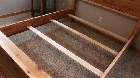 Diy Bed Frame Plans How To Make A Bed Frame With Diy Pete Wood Bed