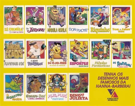 Catalogue Of Hanna Barbera Vhs Tapes Saturday Morning Cartoons Baseball Cards Cartoon