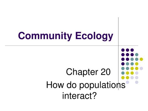 Ppt Community Ecology Powerpoint Presentation Free Download Id1987994