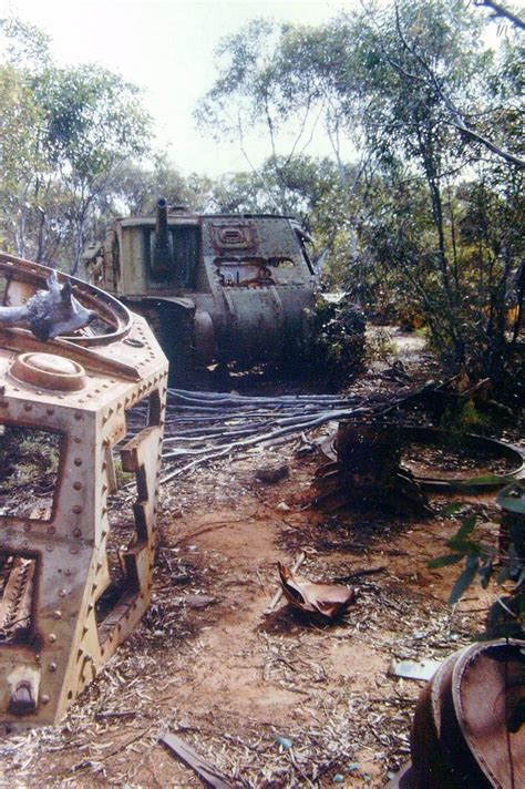 Murrayville Tank Graveyard C1982 Photographed On My First Flickr