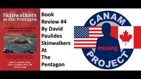 Missing 411 Book Review 4 Skinwalkers At The Pentagon Youtube
