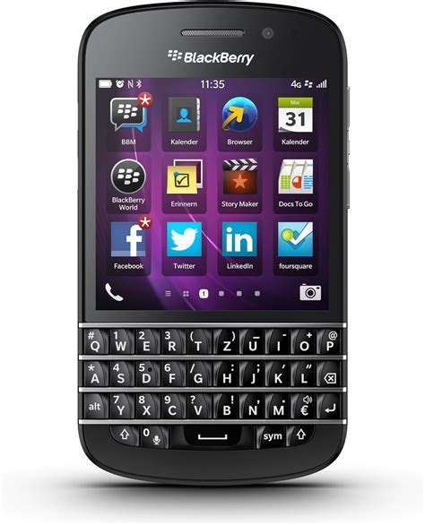 Blackberry Q10 Sqn1001 16 Go 4 G Lte Gm² Os 10 Téléphone Portable