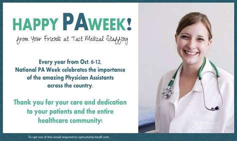 Happy Paweek Help Us Show Your Appreciation For Physician Assistants And The Amazing Work They