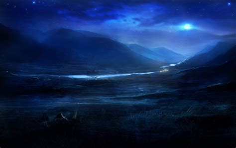 Night Landscape Wallpapers Top Free Night Landscape Backgrounds
