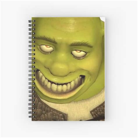 Shrek Meme Spiral Notebook For Sale By Candice96 Redbubble