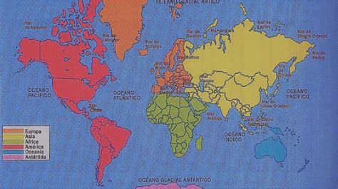 Mares Del Mundo Mapa Con Nombres Atlas Mundial De Mapa Mapa Politico Images