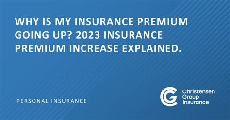 Why are my insurance premiums going up? 2023 Insurance premium increase