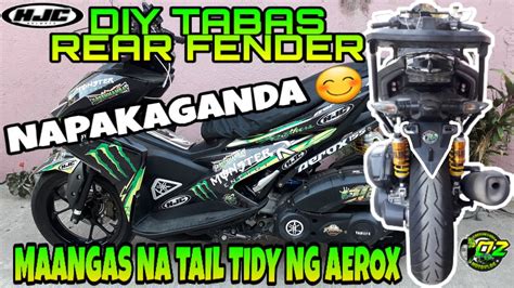 Maangas Na Tail Tidy Ng Aerox Diy Tabas Tips Step By Step Youtube