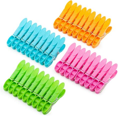 colorful plastic clothespins heavy duty laundry clothes pins clips with springs 4