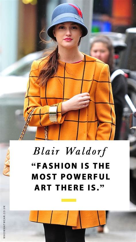 Blair Waldorf Quotes We Can Always Rely On Who What Wear Uk Blair Waldorf Quotes Gossip