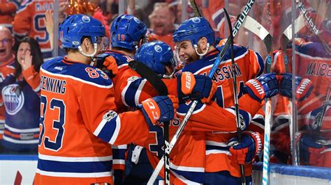 If the oilers win tonight, they'll stretch their winning streak to four games. GAME STORY: Oilers 4, Sharks 3 (OT) - Game 5 | NHL.com