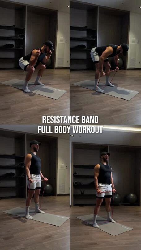 Resistance Band Full Body Workout Gymaholic Fitness App