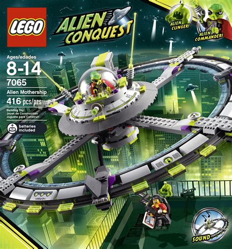 Brickshelf Gallery Lego Alien Conquest Alien Mothership