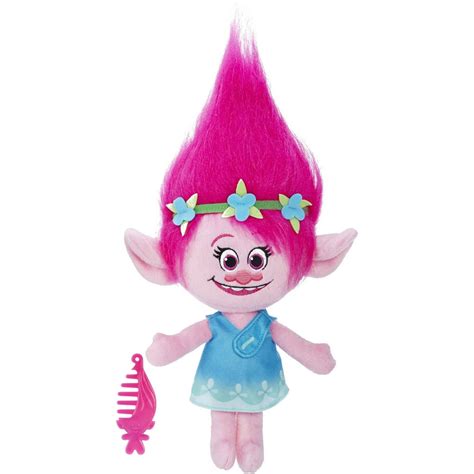 Dreamworks Trolls Poppy Talkin Troll Plush Doll