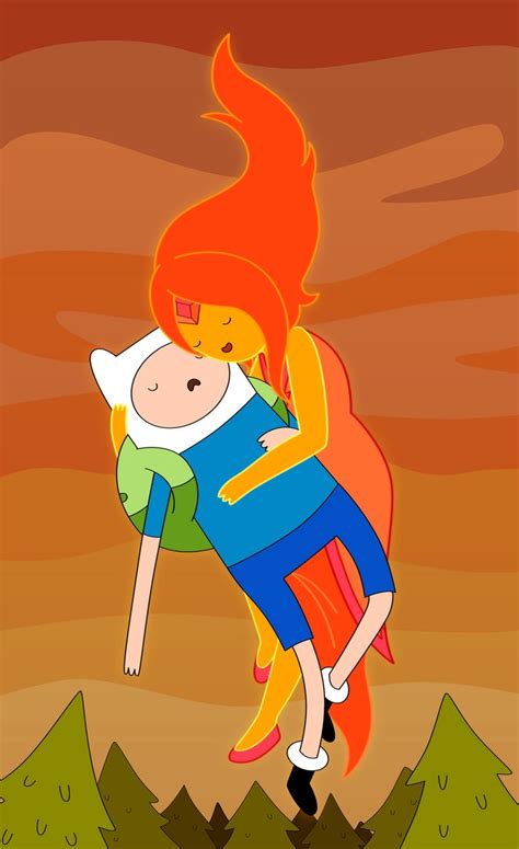 Finn And Flame Princess Love Flame Princess Photo 30999567 Fanpop