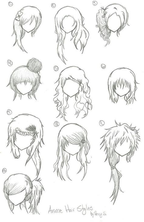 Art Photography On Twitter Anime Hair Drawing Art Long Shorts