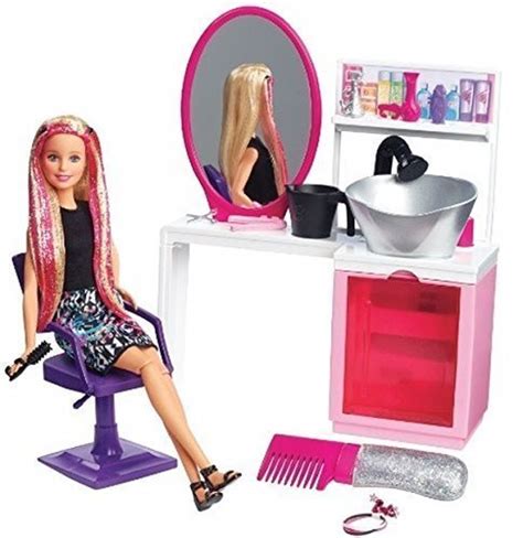 Barbie Sparkle Style Salon And Blonde Doll Playset Barbie Collectibles