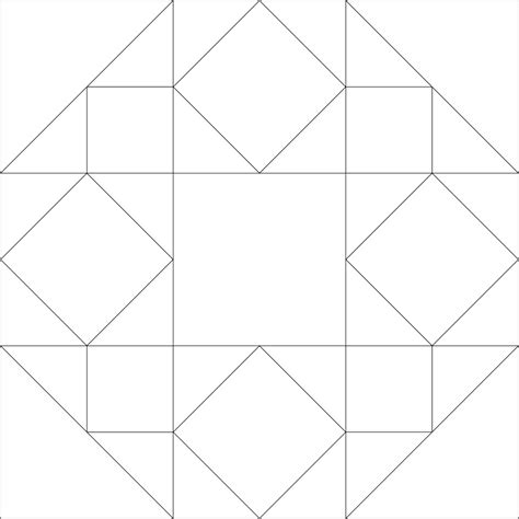 Printable Blank Pattern Block Template Printable Templates