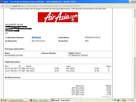 Tiket air asia murah 2019. FIKIR ALAMI: September 2011