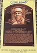 Jim Kaat Autographed Baseball Hall of Fame Plaque Postcard Beckett ...