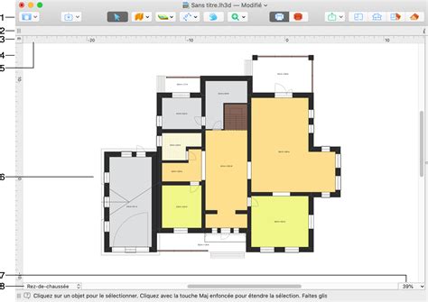 Vue En Plan 2d Live Home 3d Pour Mac