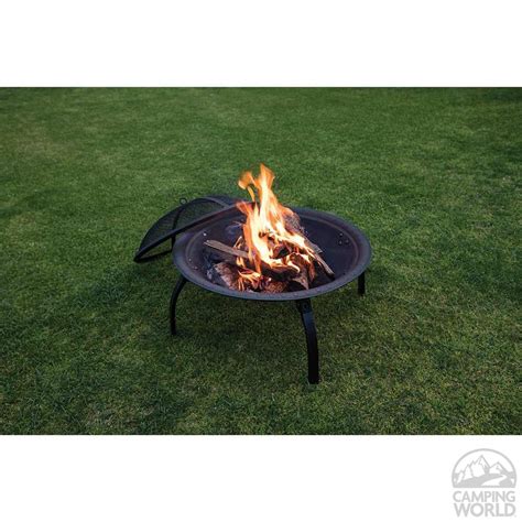 The outland firebowl carefully considers safety. Portable Outdoor Fire Pit | Camping World