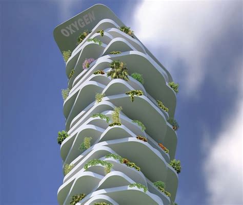 Oxygen Eco Tower Picture Gallery Unique Architecture Sustainable