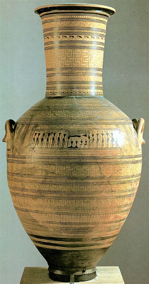 Greek Art And Architecture Geometric Pottery