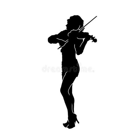 Female Violinist Stock Illustrations 652 Female Violinist Stock